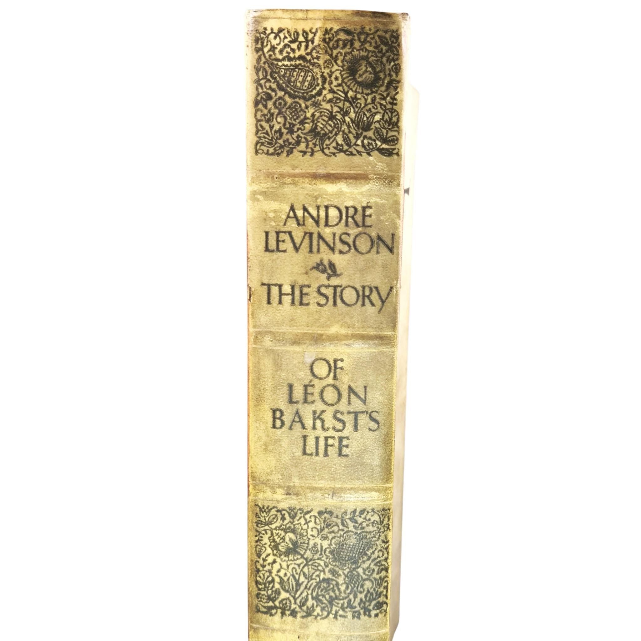 Léon Bakst the story of his life true first edition Berlin 1922 copy 11/600 original slipcase inscribed Wladimir Poliakoff