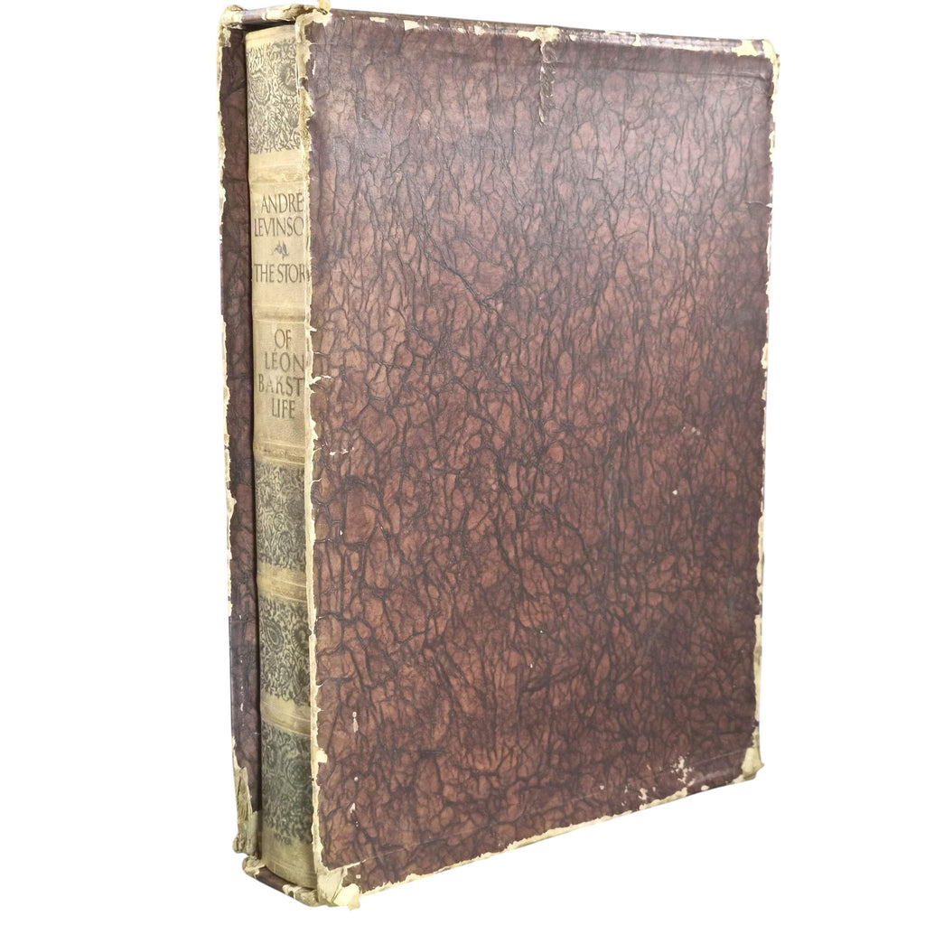 Léon Bakst the story of his life true first edition Berlin 1922 copy 11/600 original slipcase inscribed Wladimir Poliakoff