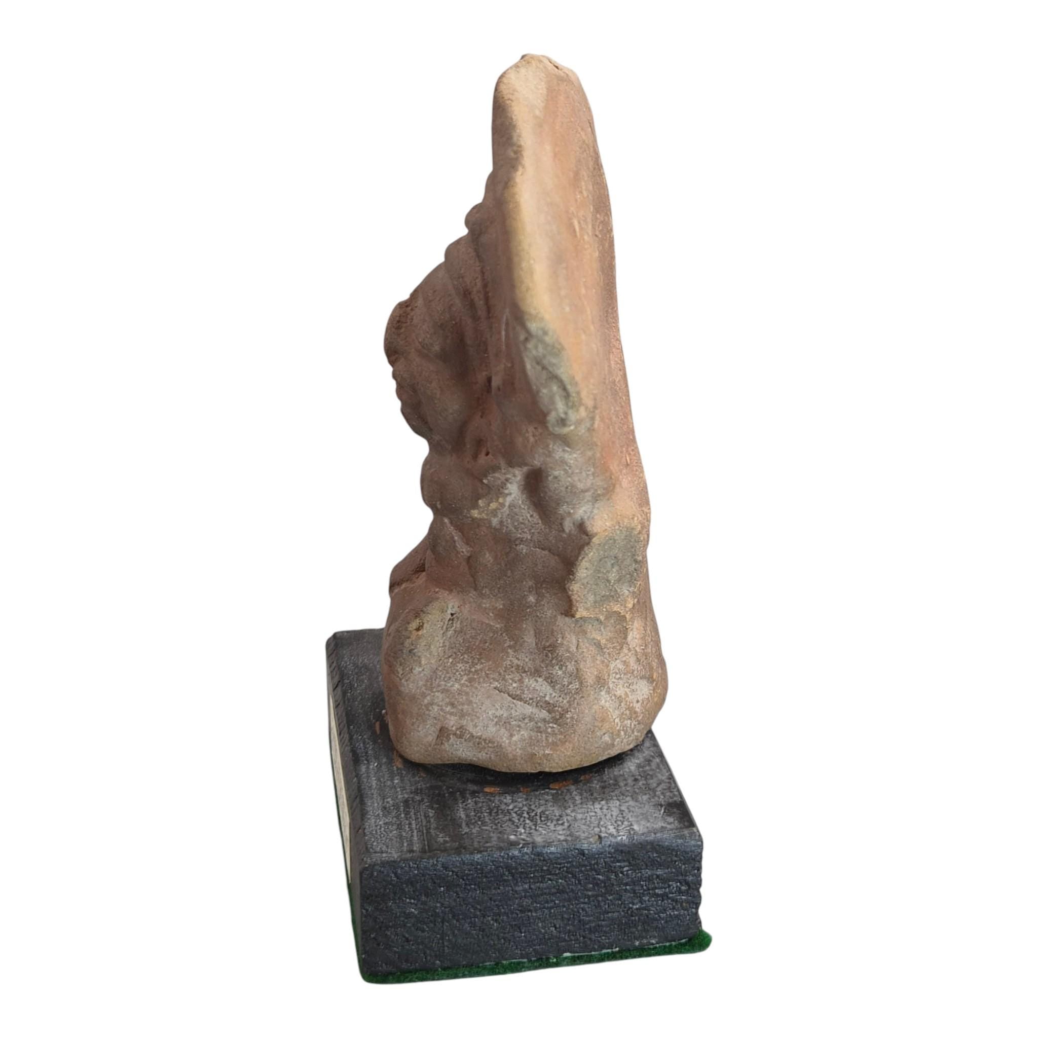 Rare Pre-Columbian Jama-Coaque Seated Female Figure c.100 BC–500 AD