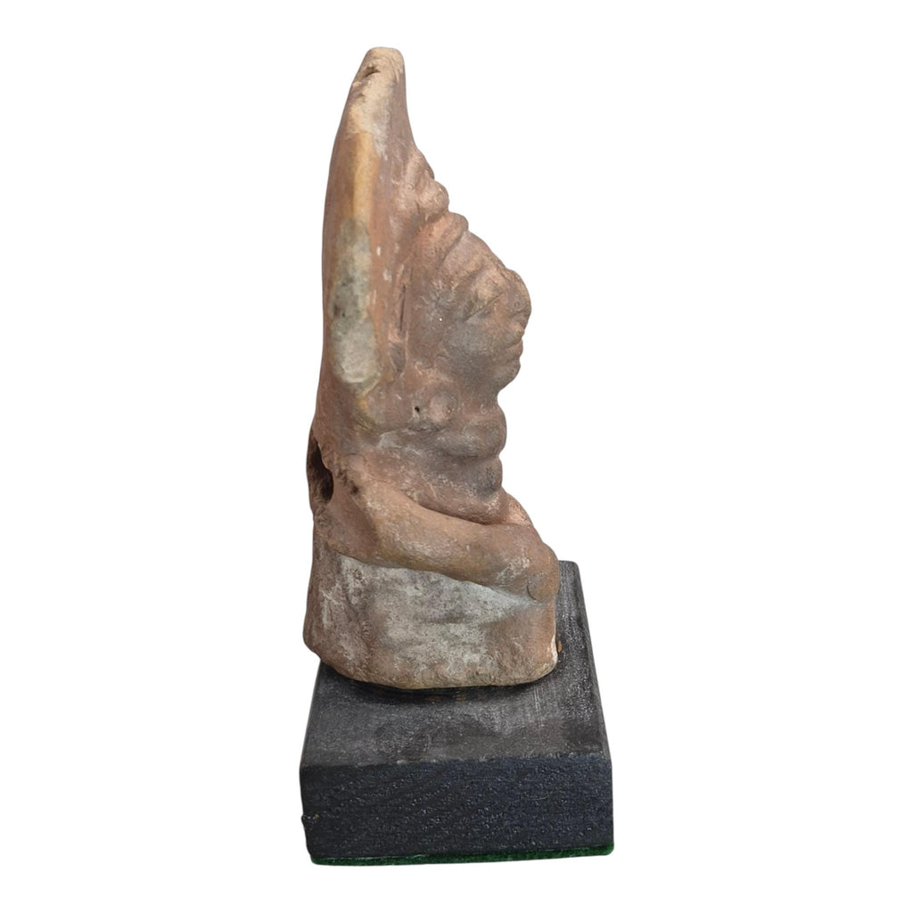 Rare Pre-Columbian Jama-Coaque Seated Female Figure c.100 BC–500 AD