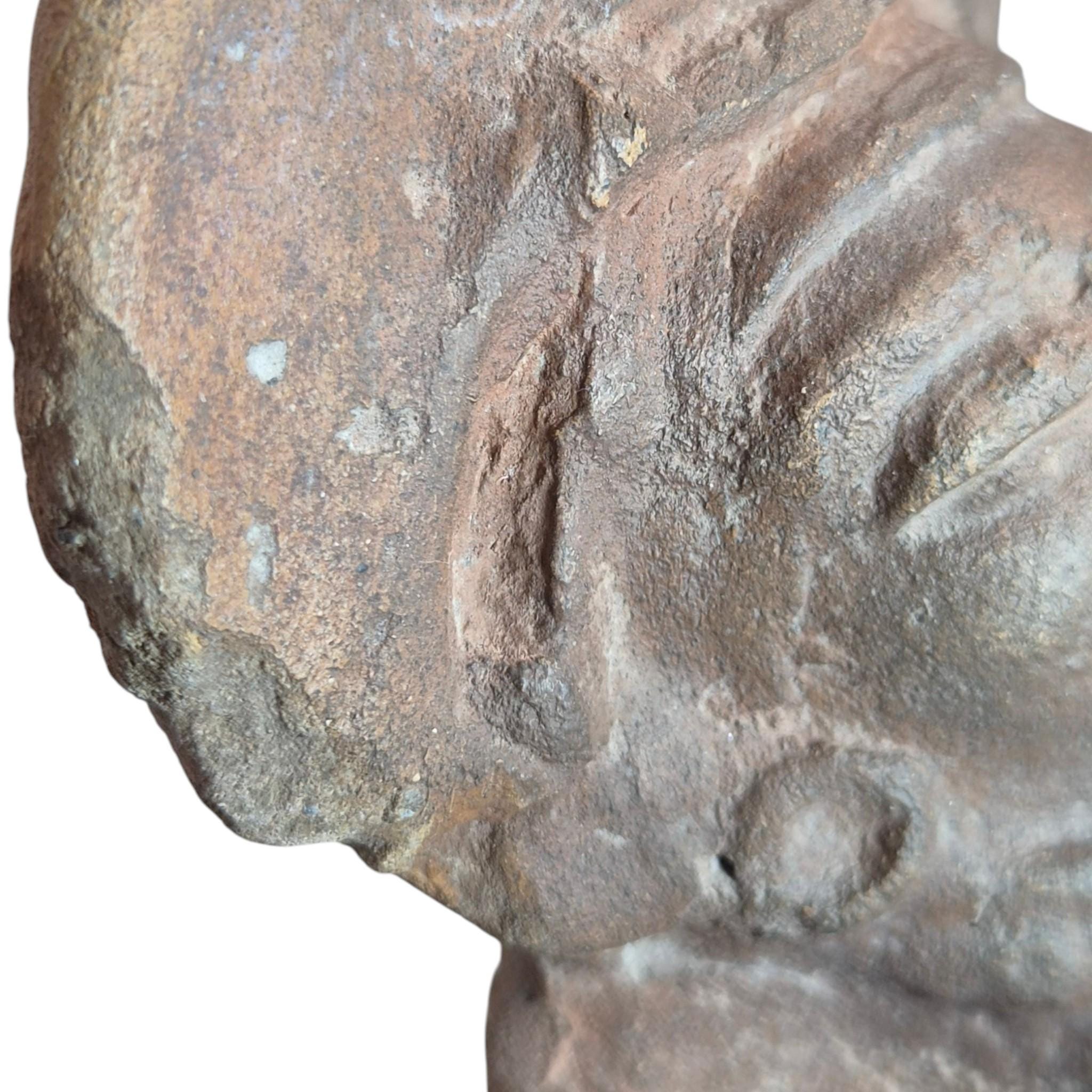 Rare Pre-Columbian Jama-Coaque Seated Female Figure c.100 BC–500 AD