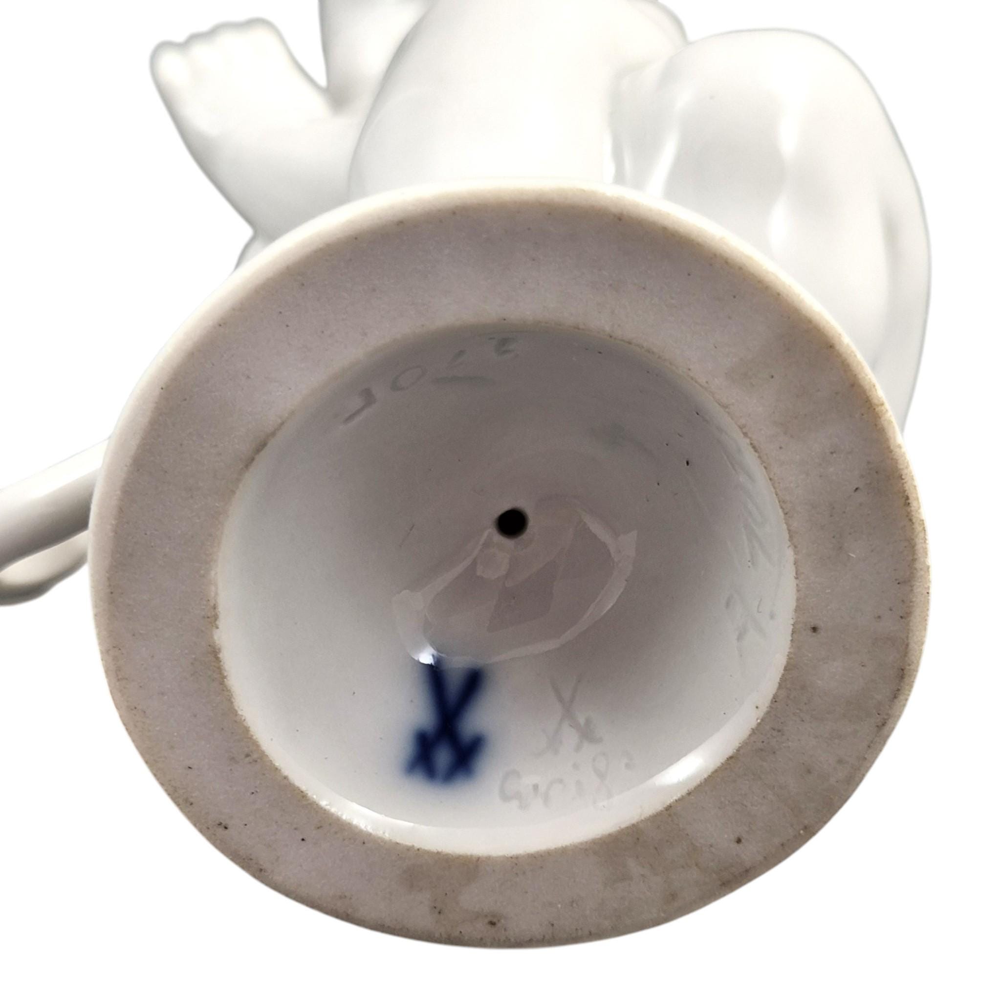 Meissen Blanc de Chine Figure of Amor, Paul Scheurich, c.1910–1924