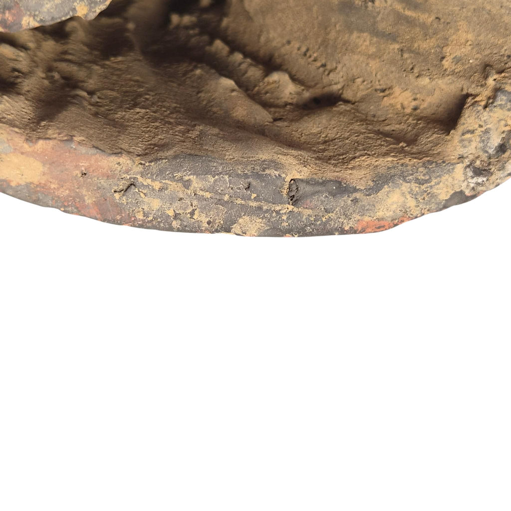 Chinese Han Dynasty Type Painted Terracotta Horse Head, Mingqi Tomb Figure