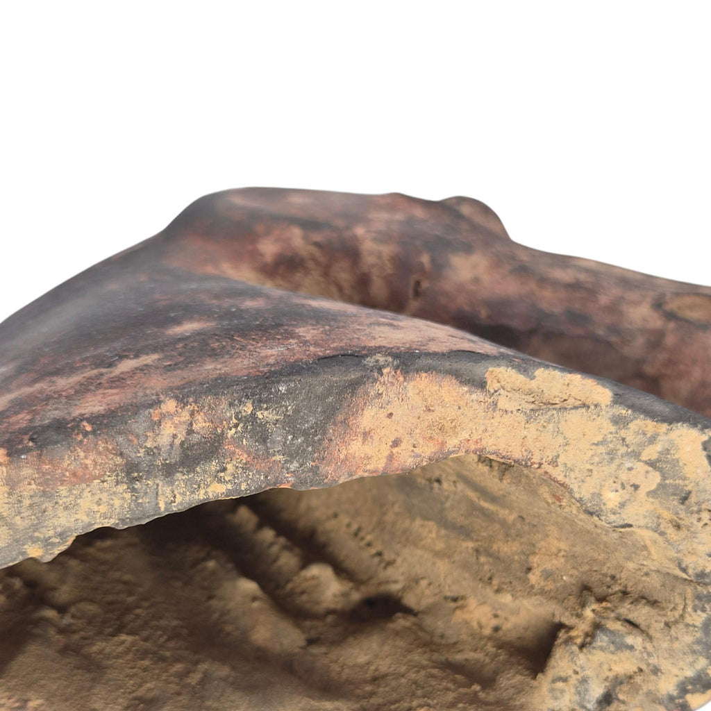Chinese Han Dynasty Type Painted Terracotta Horse Head, Mingqi Tomb Figure