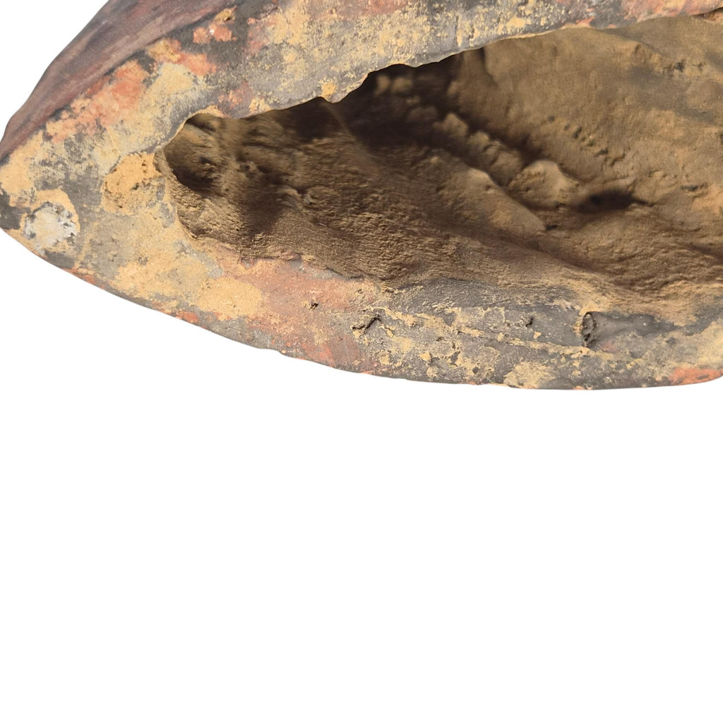 Chinese Han Dynasty Type Painted Terracotta Horse Head, Mingqi Tomb Figure