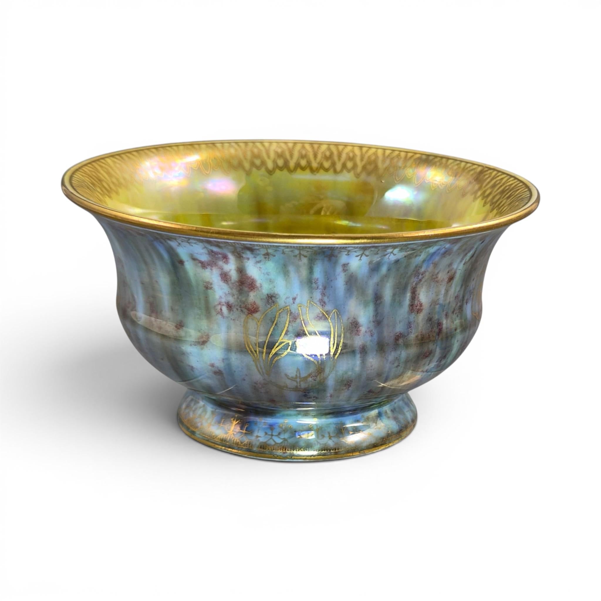 Rare Wedgwood Fairyland Lustre dragon bowl Z4828 by Daisy Makeig-Jones c.1915