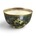Daisy Makeig-Jones Wedgwood Fairyland Lustre green butterfly bowl c.1920
