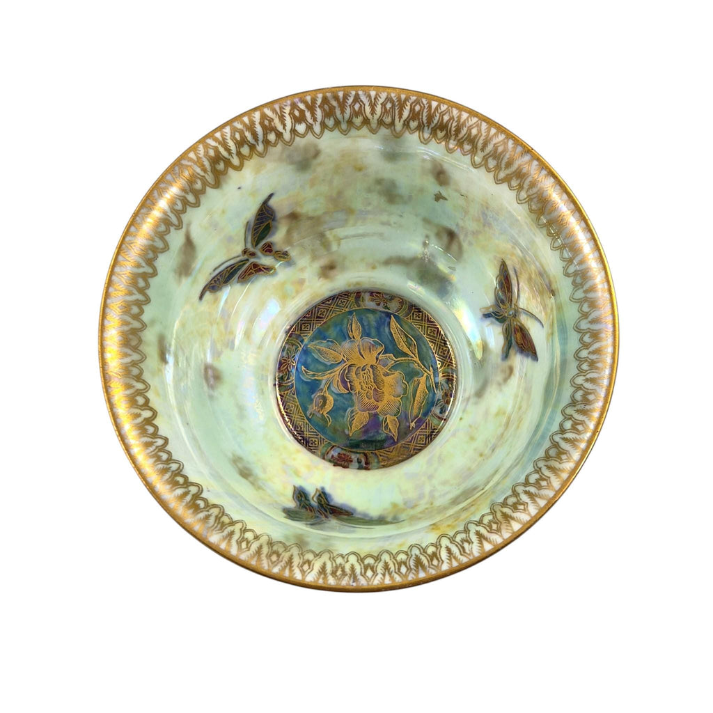 Rare Wedgwood Fairyland ruby lustre bowl by Daisy Makeig-Jones, Z4827, 1914