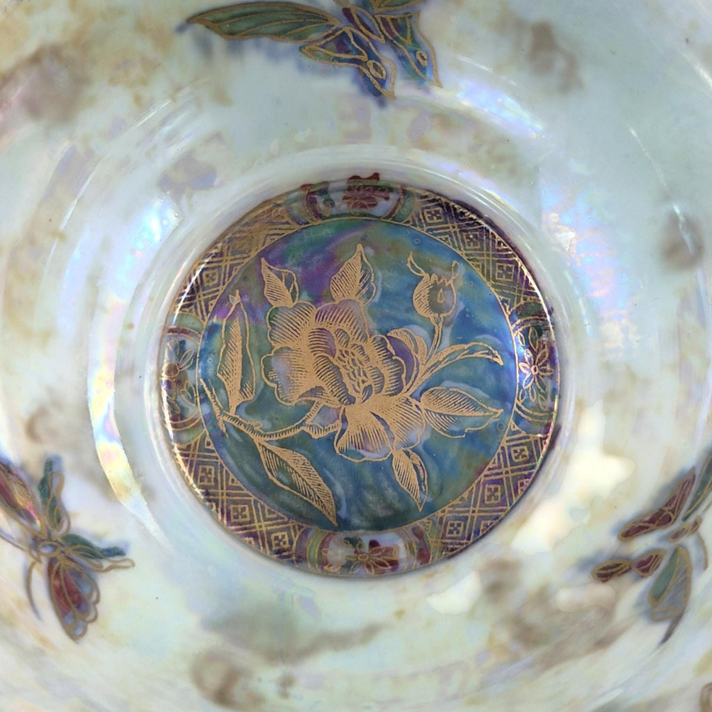 Rare Wedgwood Fairyland ruby lustre bowl by Daisy Makeig-Jones, Z4827, 1914