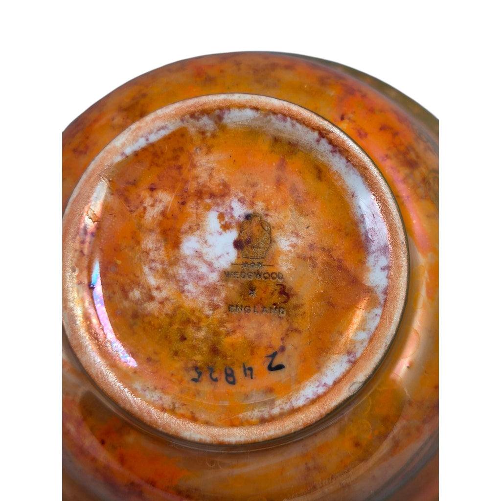 Wedgwood Fairyland Lustre bowl Z4825 by Daisy Makeig-Jones, dragon design York Cup shape c.1915