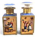Jacob Petit Bleu de Roi Porcelain Perfume Bottles, c.1835-1845