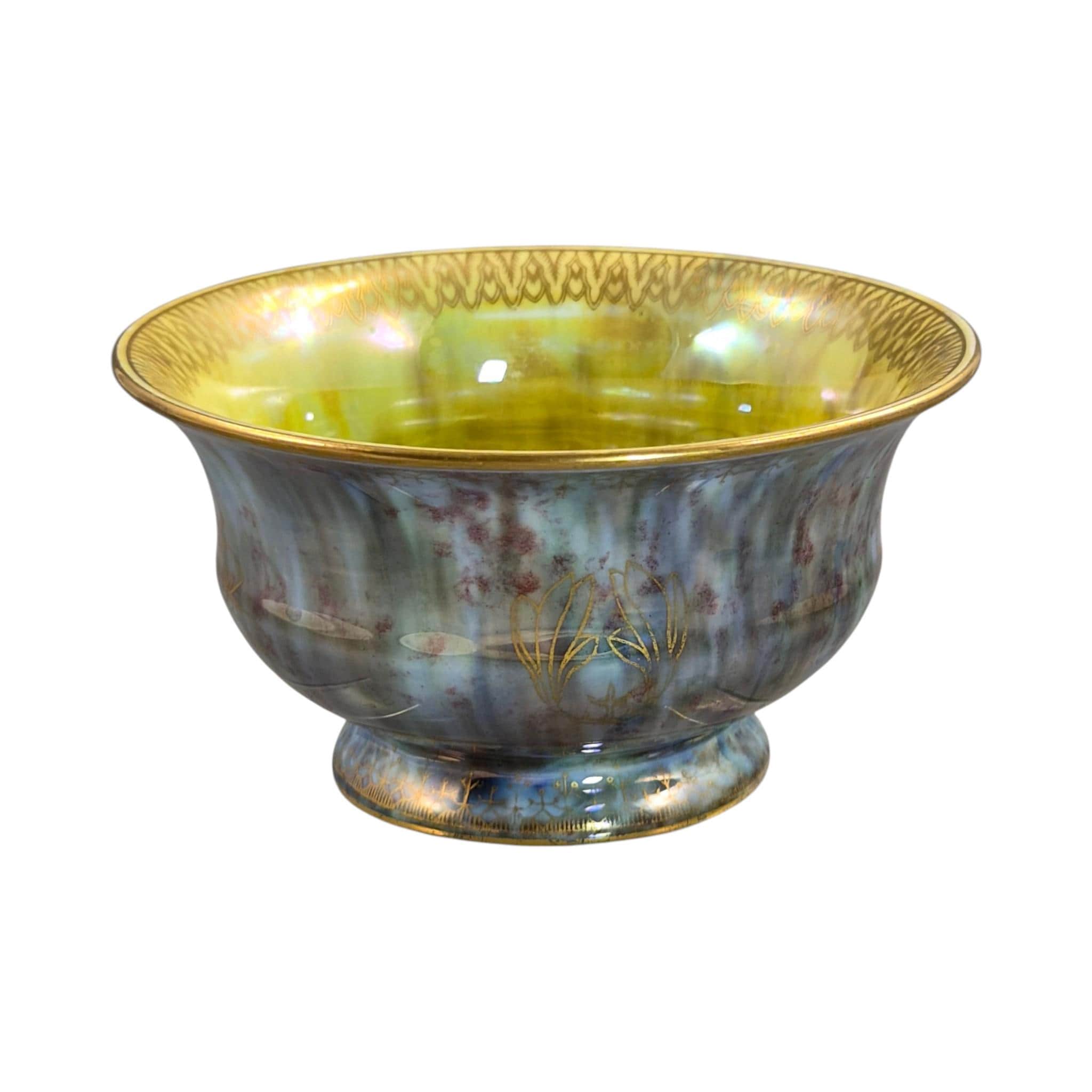 Rare Wedgwood Fairyland Lustre dragon bowl Z4828 by Daisy Makeig-Jones c.1915