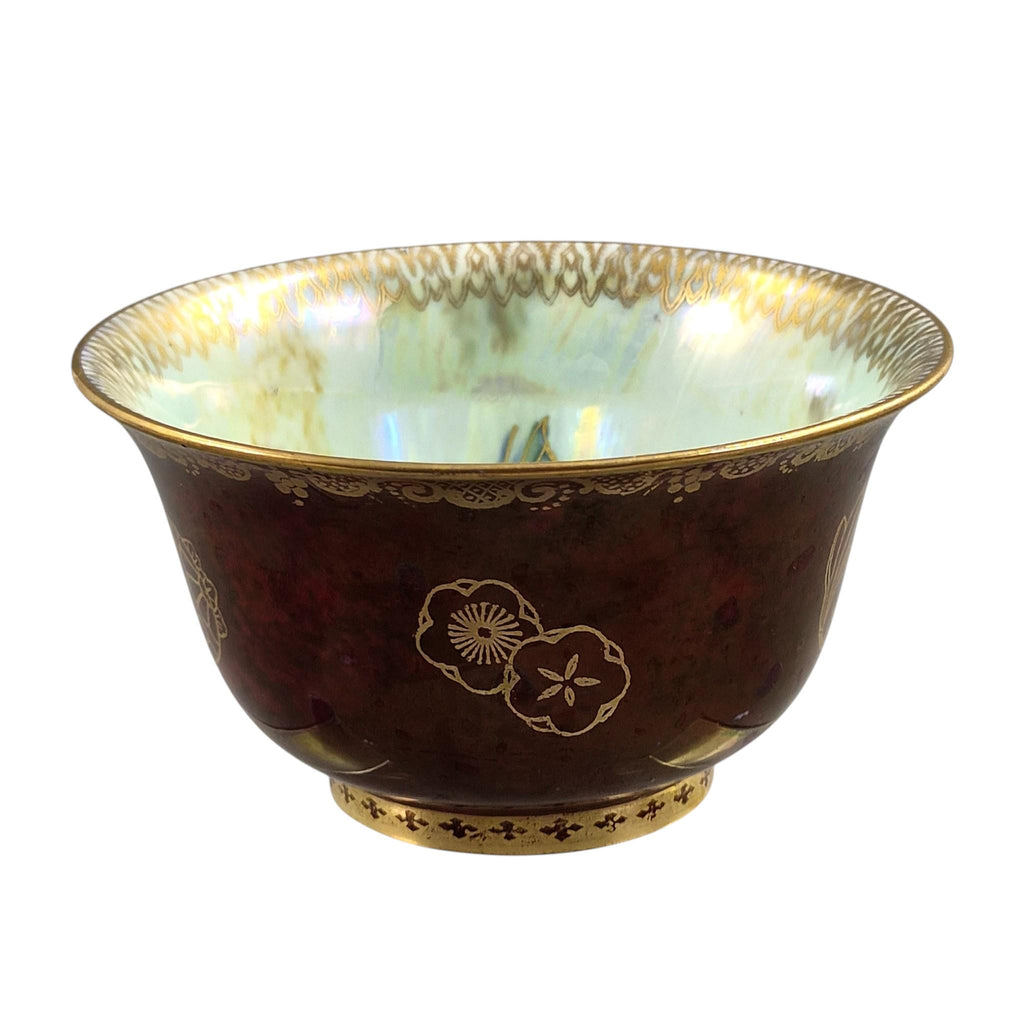 Rare Wedgwood Fairyland ruby lustre bowl by Daisy Makeig-Jones, Z4827, 1914
