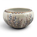 Fukagawa Arita Porcelain Fish Bowl with Koi Carp & Bamboo, Meiji c.1894