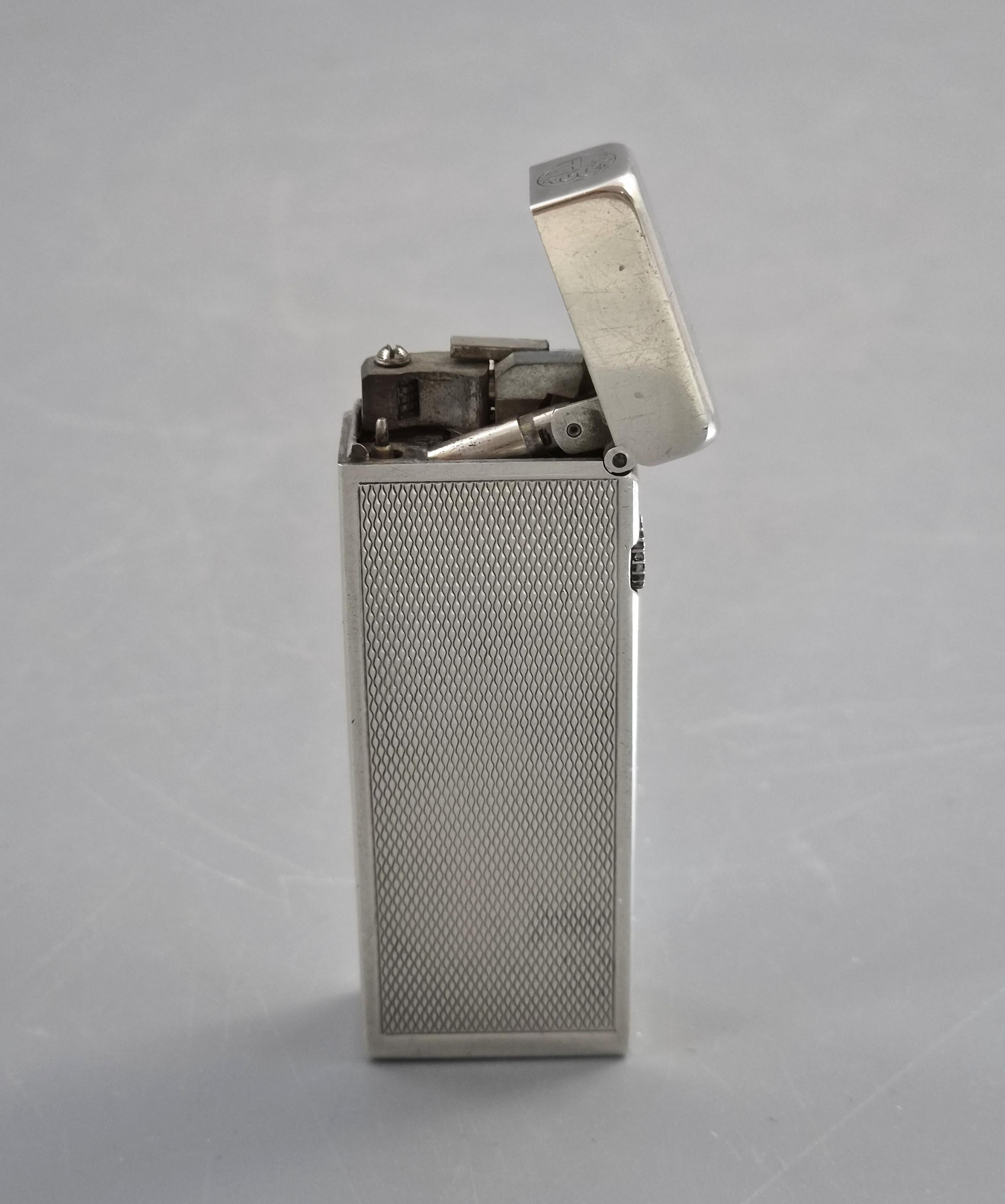 Rare Dunhill Rollagas Alfa Romeo Presentation Lighter Boxed Late 1950s Switzerland