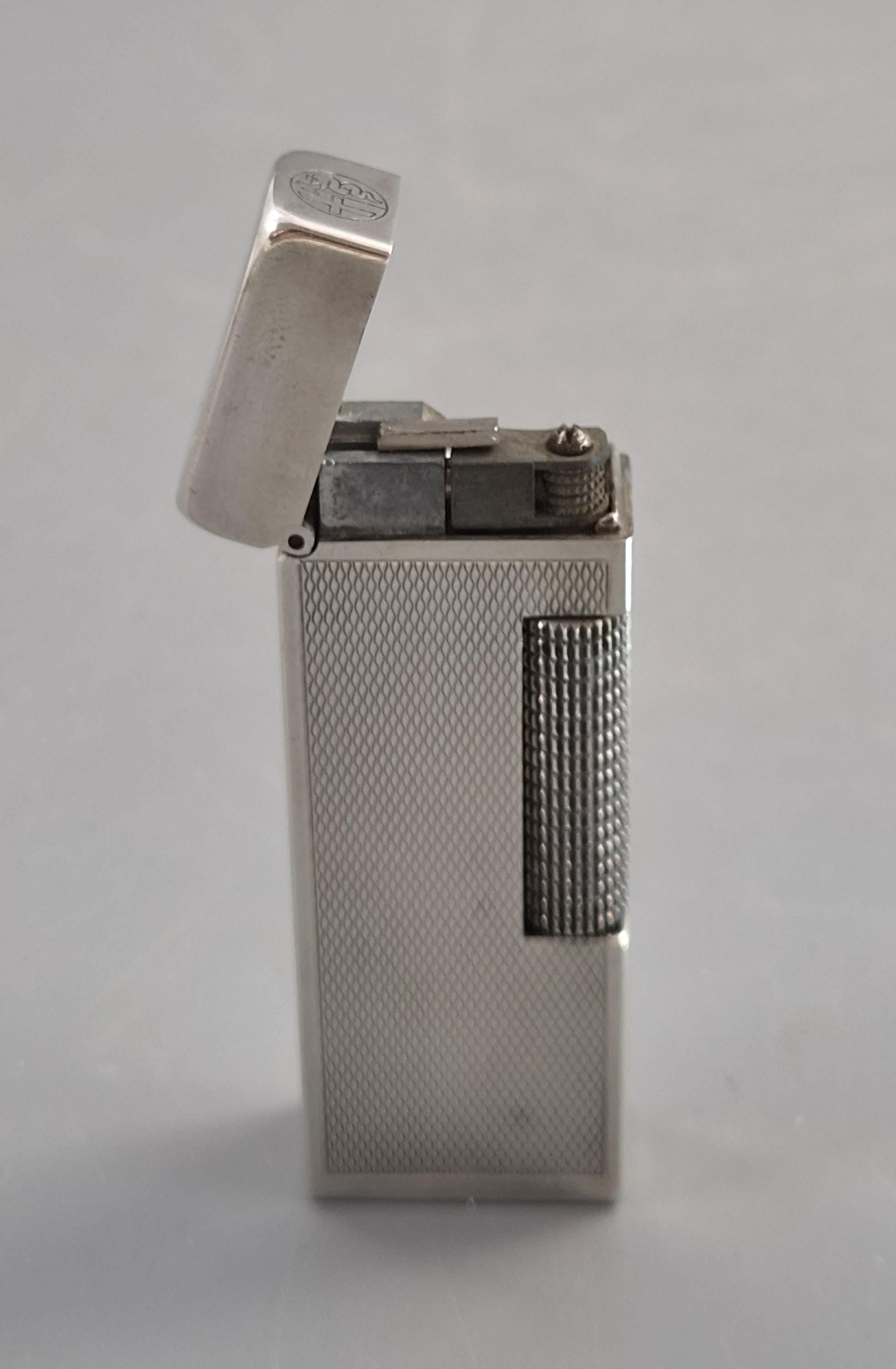 Rare Dunhill Rollagas Alfa Romeo Presentation Lighter Boxed Late 1950s Switzerland