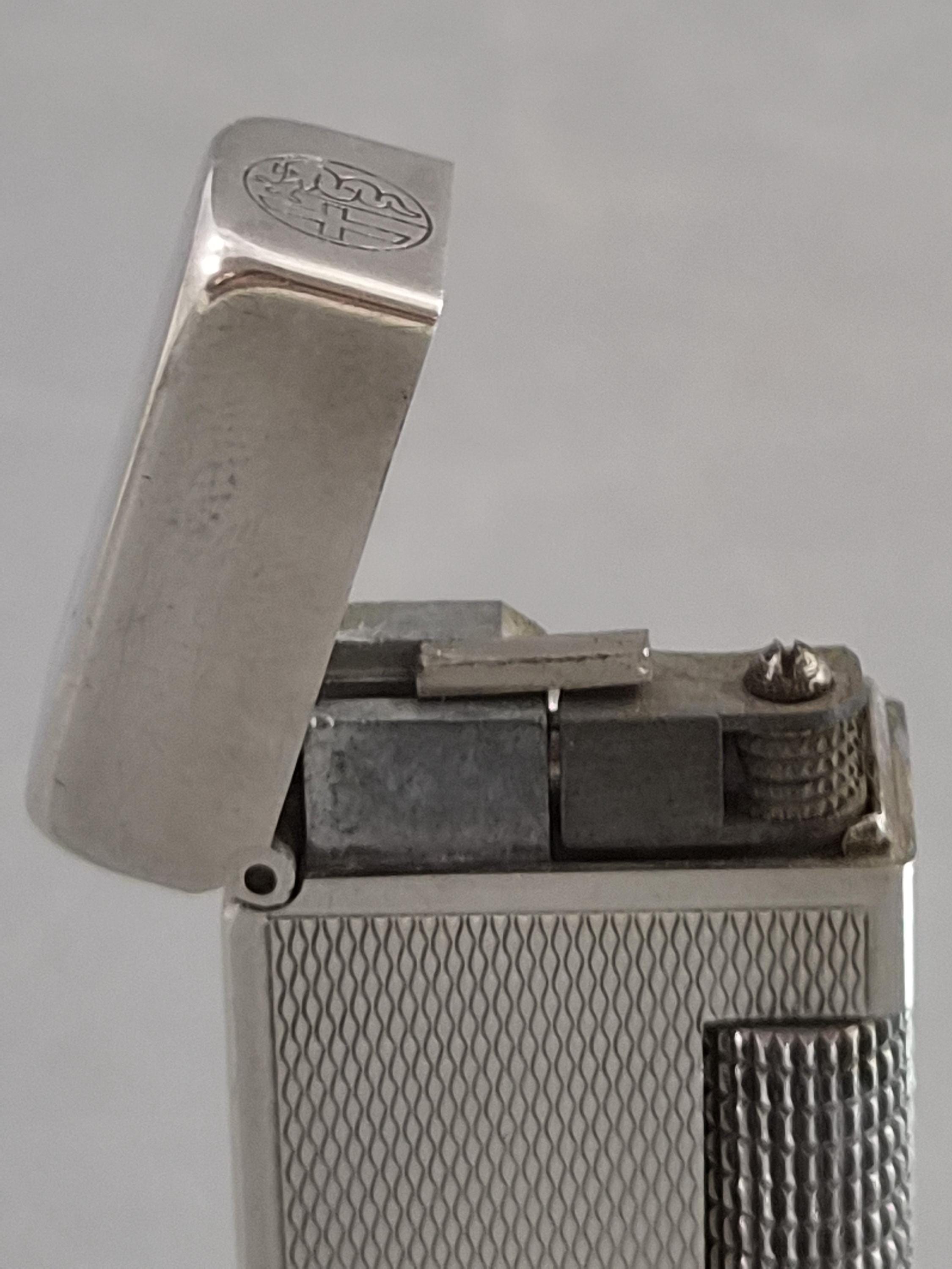 Rare Dunhill Rollagas Alfa Romeo Presentation Lighter Boxed Late 1950s Switzerland