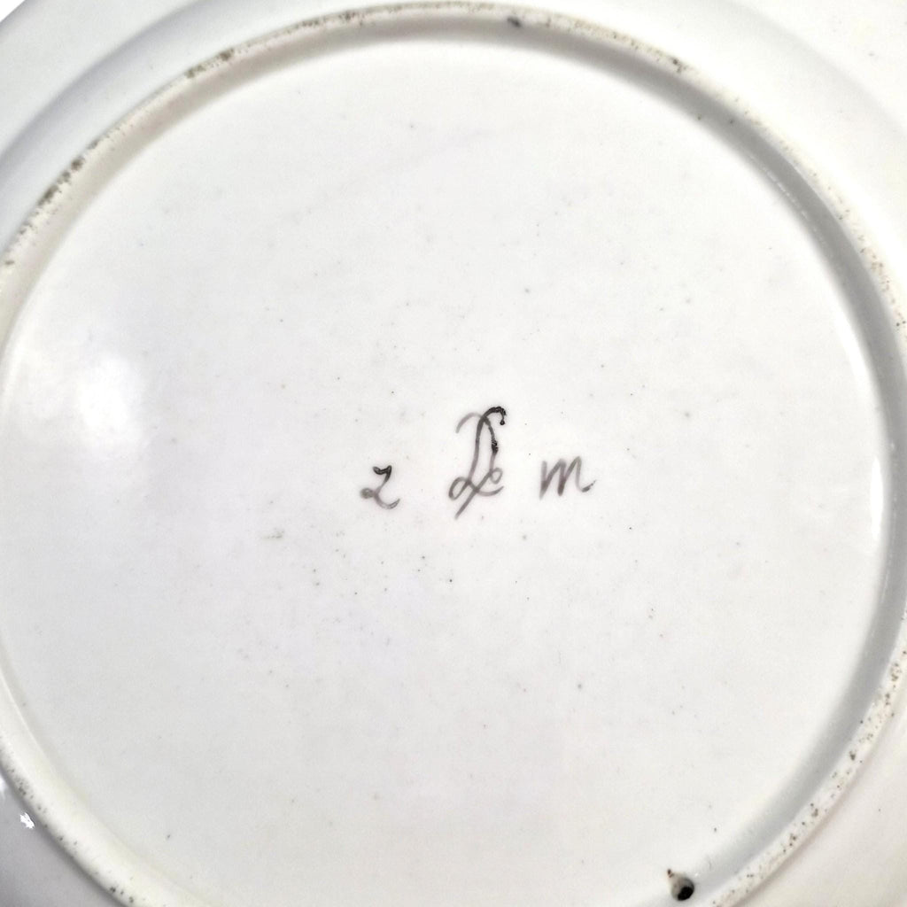 Sèvres Soft-Paste Porcelain Plate by Ambroise Michel, 1777