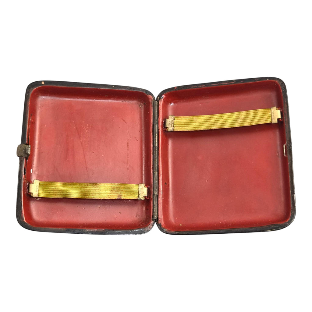 Russian Vishnyakov Attributed Papier-Mâché Lacquer Cigarette Case, c.1850-1870