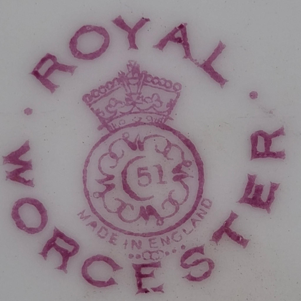 Royal Worcester Richard Sebright Signed Painted Fruit Cabinet Plate 1937