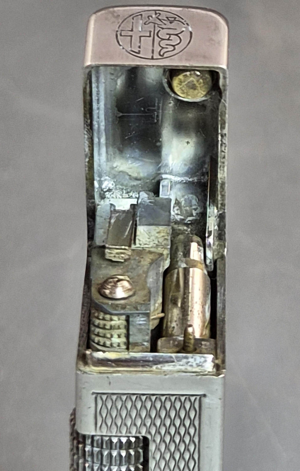 Rare Dunhill Rollagas Alfa Romeo Presentation Lighter Boxed Late 1950s Switzerland