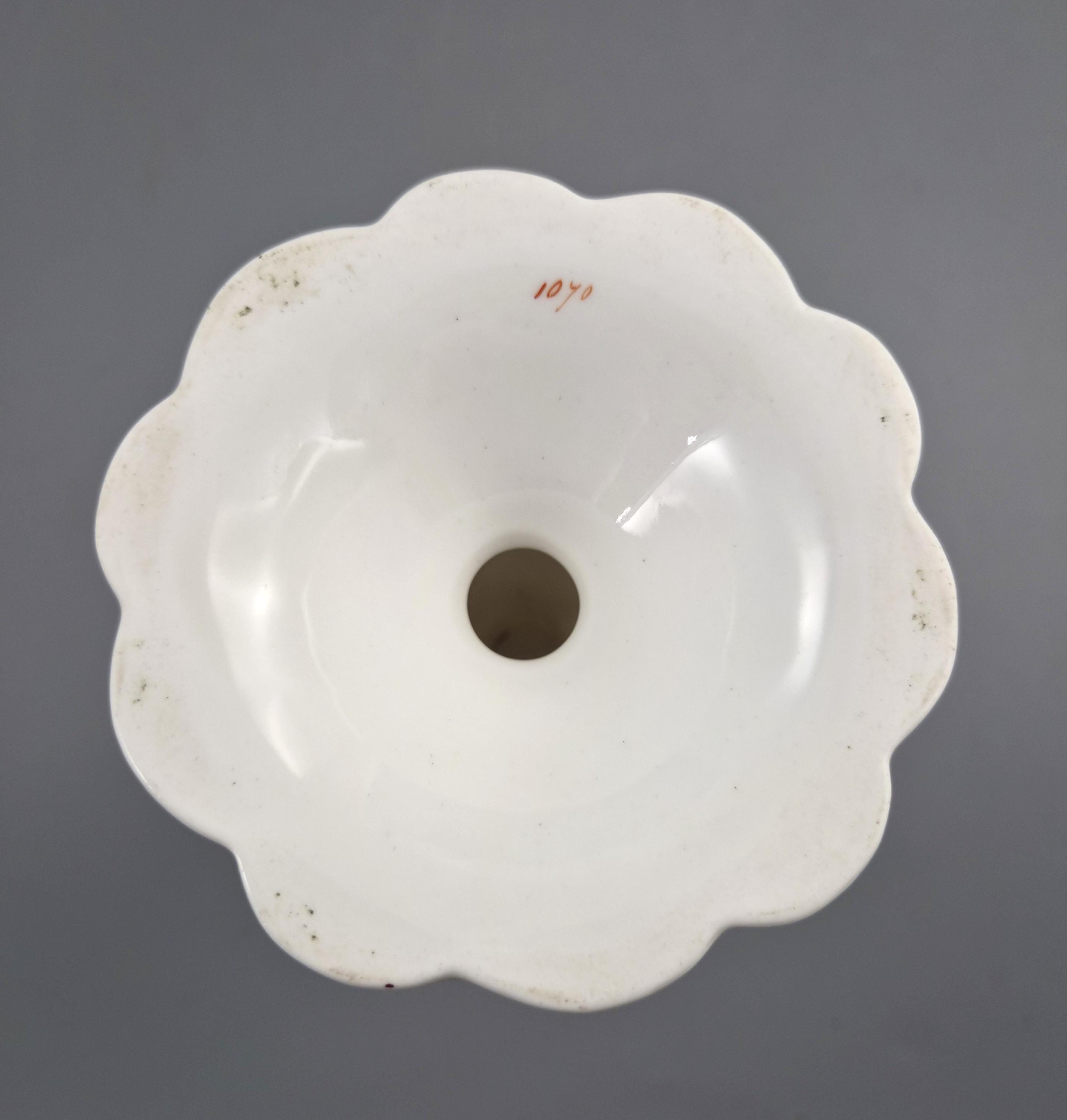 Ridgway, Pair of Porcelain Foliage Candlesticks, Pattern 1070, c.1825–1830